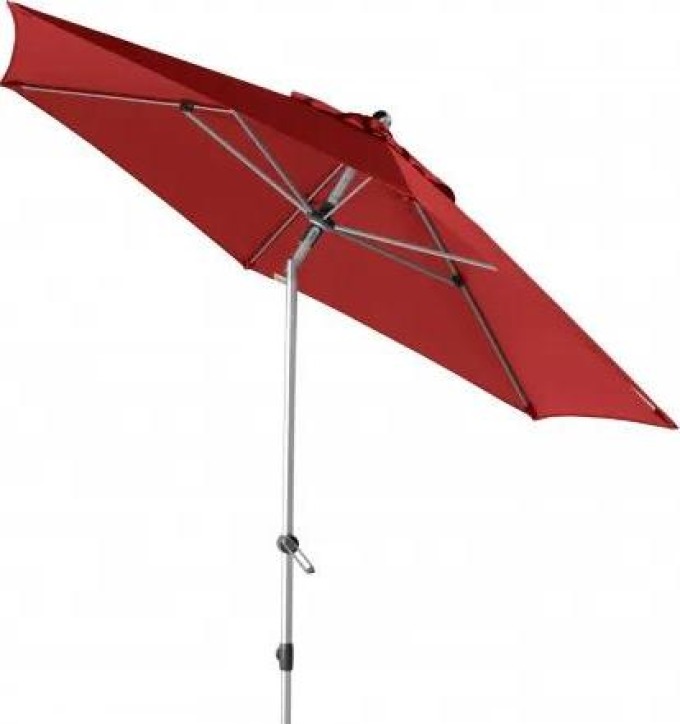 Slunečník s automatickým naklápěním klikou Doppler EXPERT 280 cm - terakota (cihlová)