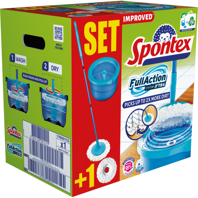 Spontex Full Action System plochý mop