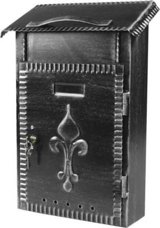 Poštovní schránka FM-645 černá matná, 380 x 230 x hloubka 80 mm
