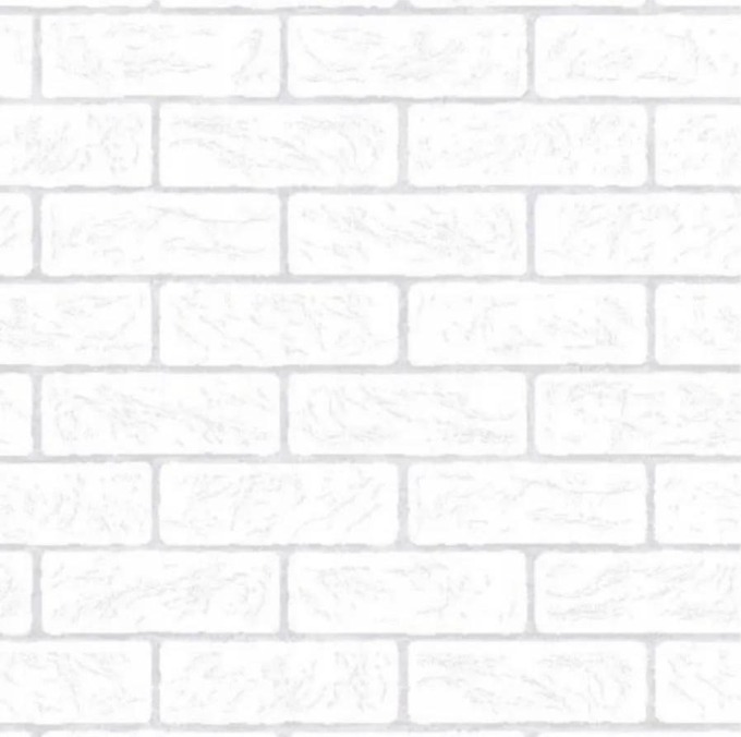 Vliesové tapety na zeď 10115-01, rozměr 10,05 m x 0,53 m, bílá cihla s šedou spárou, Erismann