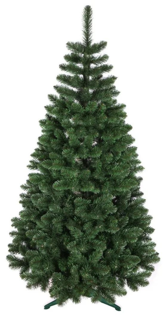Hustý umělý vánoční stromek jedle 220 cm