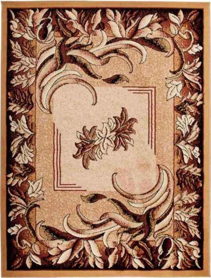 Kusový koberec PP Pugli hnědý 180x250cm