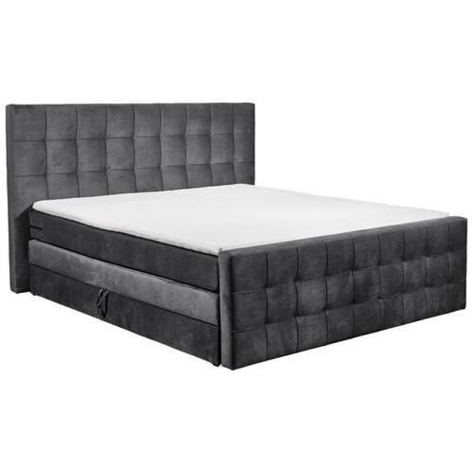 Boxspring Postel Vancouver 180x200 Cm Antracit