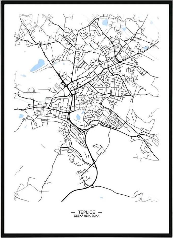 Teplice - 50x70 cm Obraz