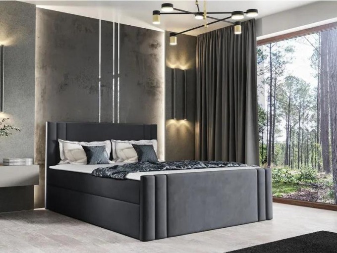 Kontinentální postel Neresko, Rozměr postele: 140x200, Barva:: Amor Velvet 4320