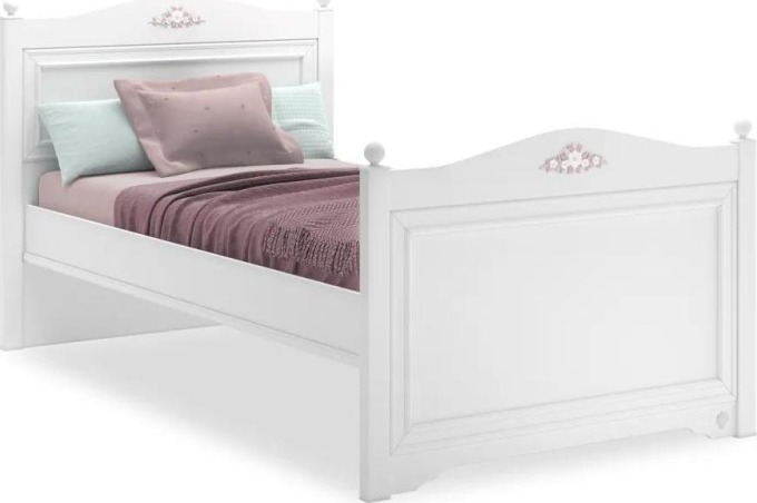 Čilek Postel 120x200 cm Rustic White