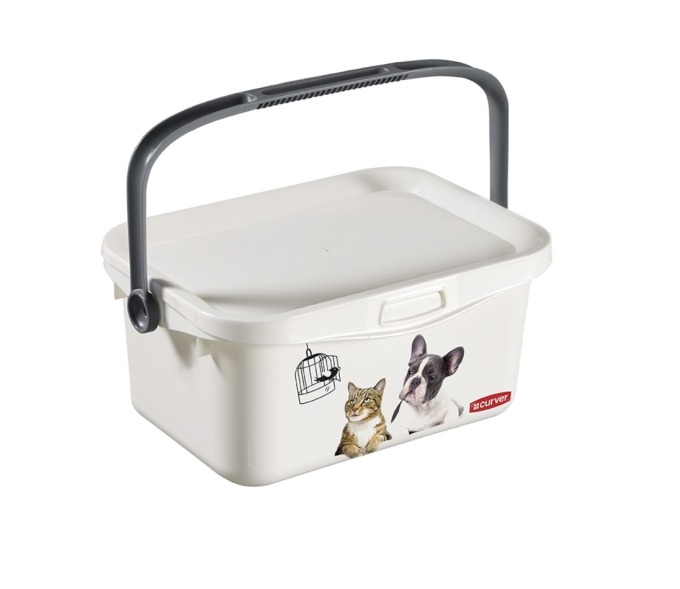 Curver Petlife 00363-C44 multibox, 11x18x26 cm, 3 l, bílá