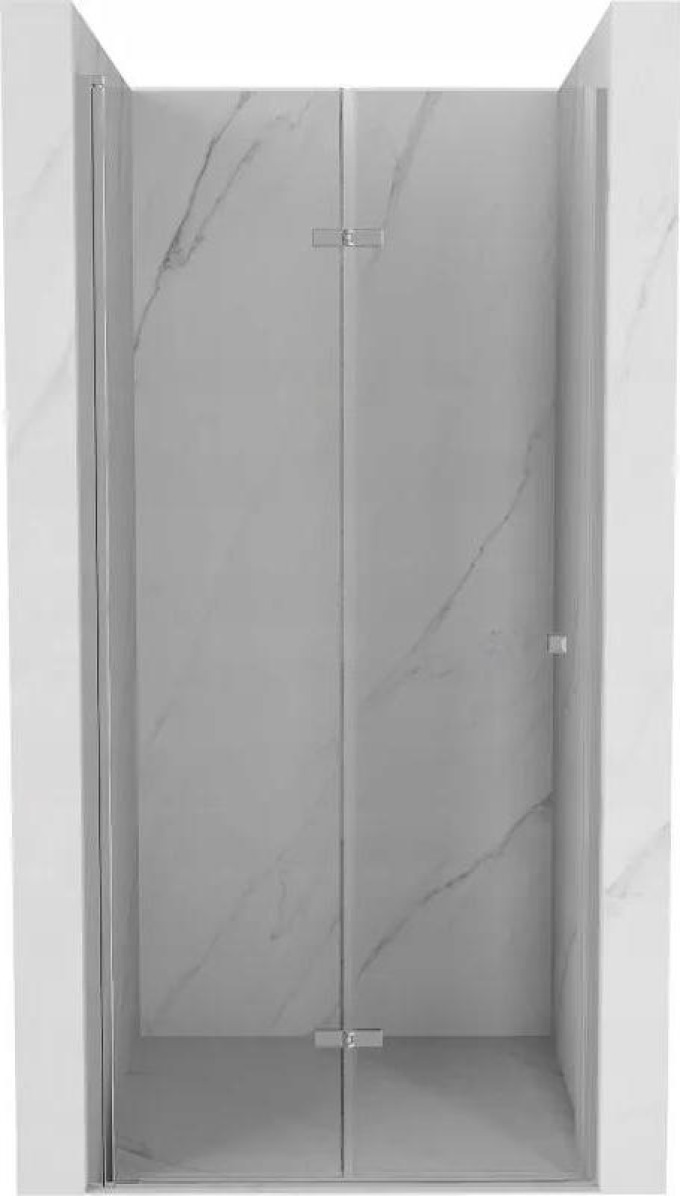 Mexen Lima skládací sprchové dveře 65 cm, Průhledné, Chromovaná - 856-065-000-01-00