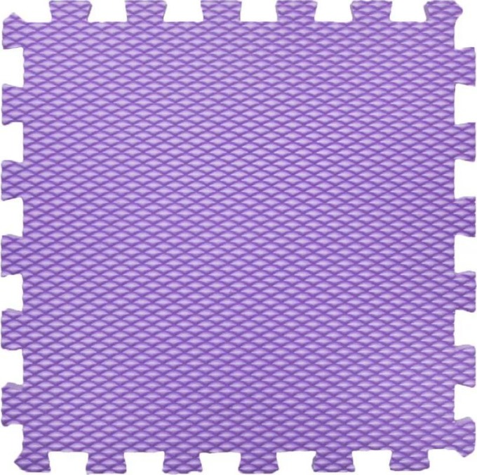 Pěnová puzzle podlaha v fialové barvě - inovovaná verze od roku 2017, nelze kombinovat s díly starší verze