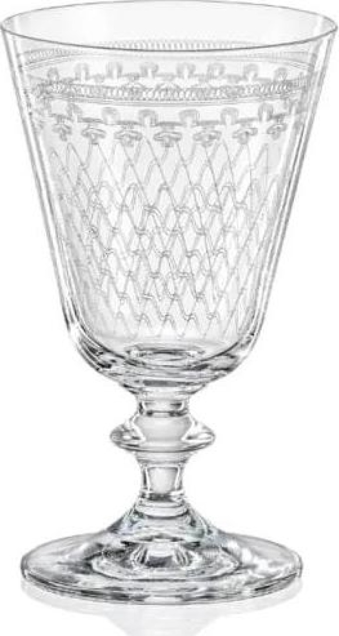 Crystalex - Bohemia Crystal Sklenice na bílé víno Bella Madame Karolinka 260 ml, 6 ks