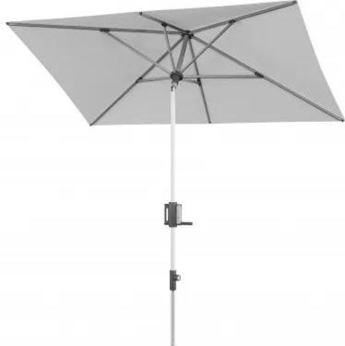 Knirps KNIRPS APOLL 230 x 150 cm - zahradní středový slunečník : Barva slunečníku - Světle šedá
