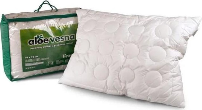 Vesna | Polštář Aloe Vera z dutého vlákna se zipem