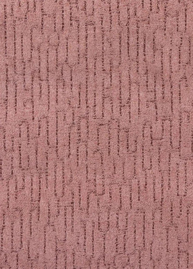 Metrážový koberec JUMP 60, šíře role 400 cm, Růžová - Útulné bytové koberce s geometrickým trojrozměrným vzorem a lesklými odstíny