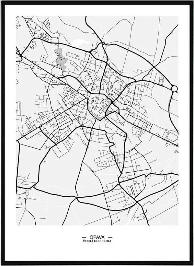 Opava - 50x70 cm Obraz