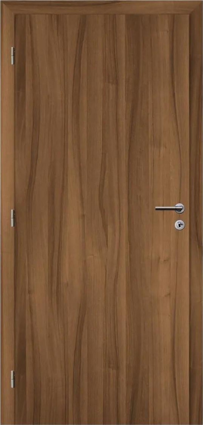 Solodoor Interiérové dveře 70 L, 750 × 1985 mm, fólie, levé, ořech královský, plné