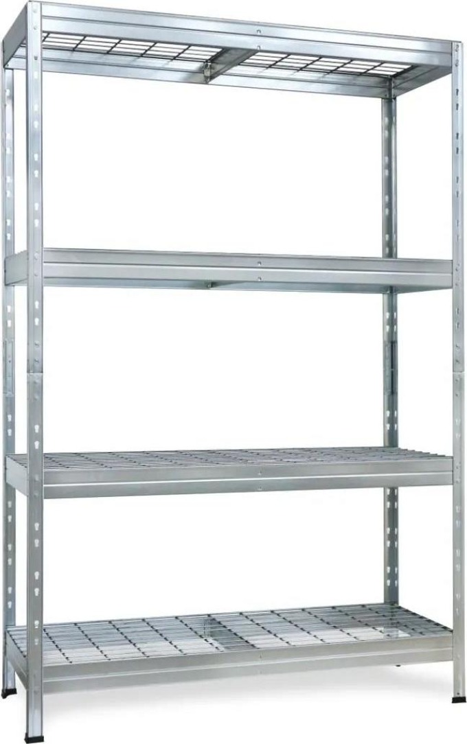 AR Shelving Vysokozátěžový regál Wire Mesh, 180 × 120 × 45 cm, nosnost police: 300 kg