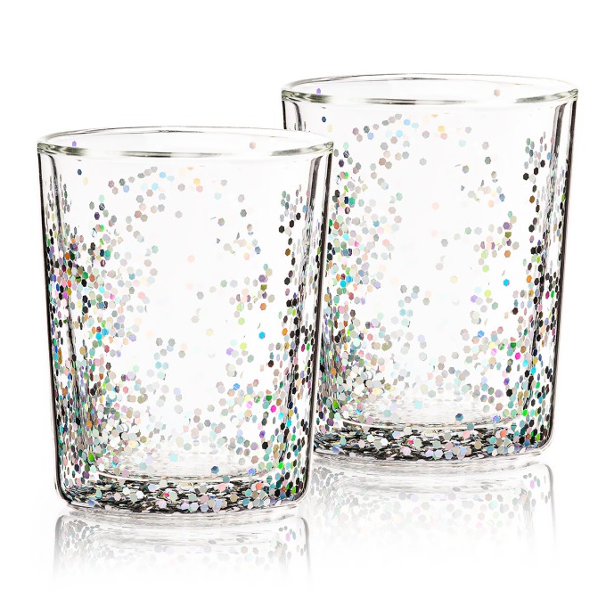 4Home Termo sklenice Hot&Cool Sparkle 250 ml, 2 ks