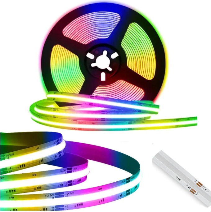 ECOLIGHT LED pásek PREMIUM RGB - COB - 75W - 5m - IP20 - 12V