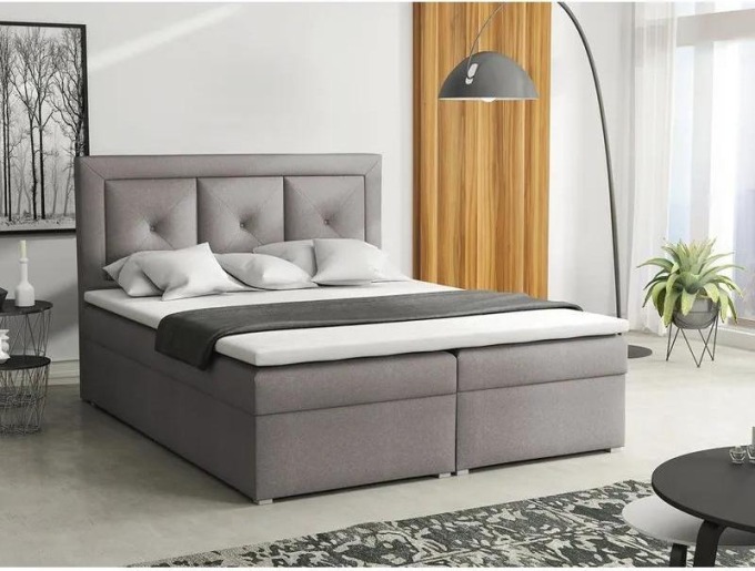 Kontinentální postel Koay Plus Box, Rozměr postele: 180 x 200 cm, Potah: Victoria 14 867