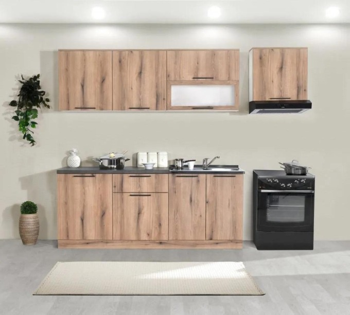 Kuchyňská linka COMFORT 200 - dub artisan