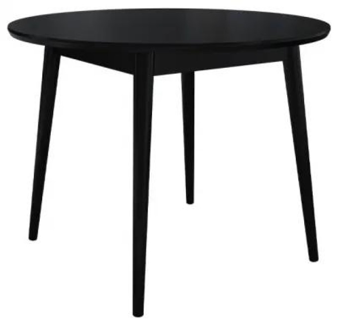 Kulatý stůl Botiler FI 100, Barva: černá