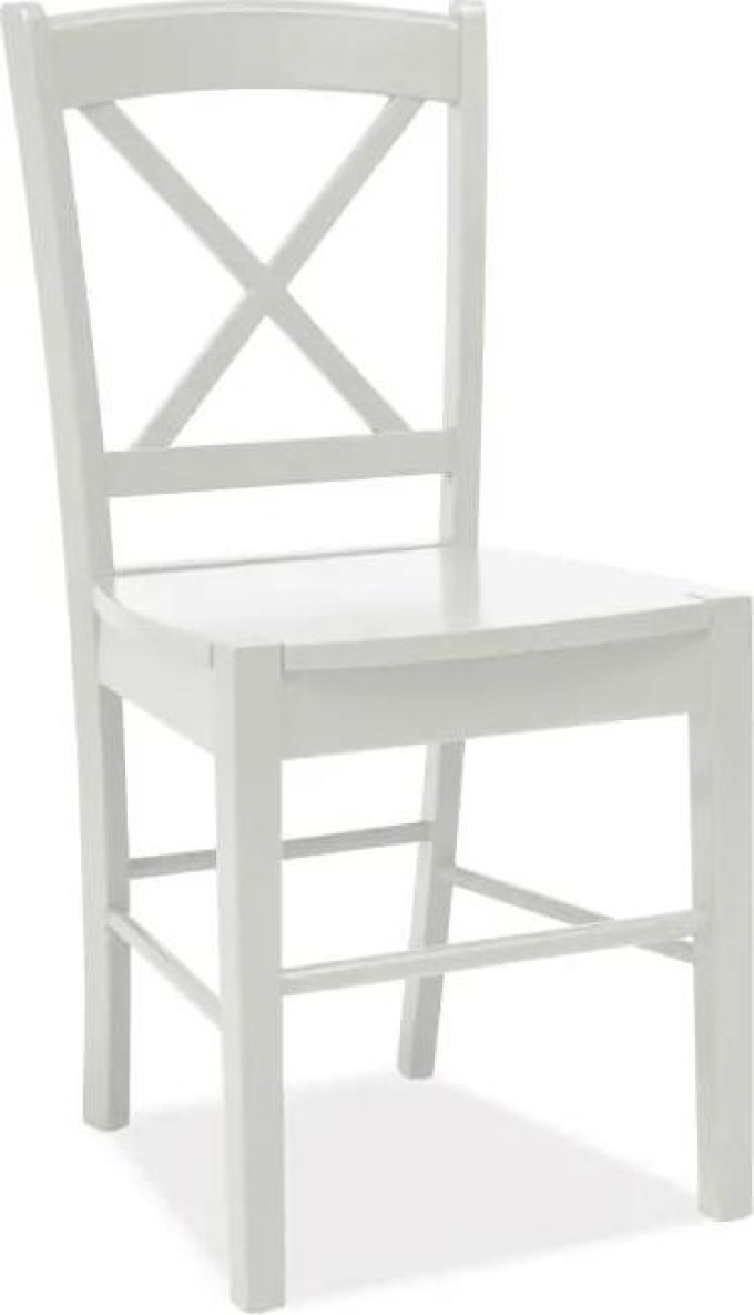 MAXIVA Jídelní židle - CD-56, celodřevěná, různé barvy na výběr Sedák: bílý (dřevo)
