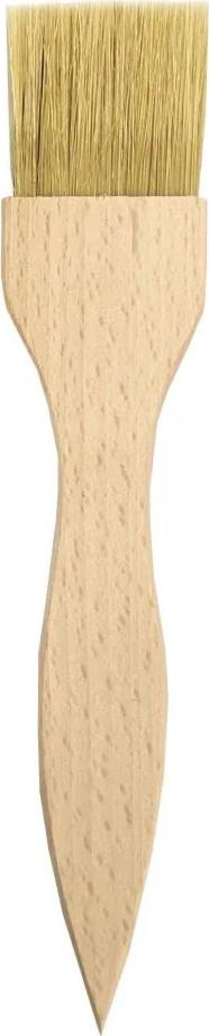 AMADEA Dřevěná mašlovačka s plochou rukojetí, masivní dřevo, délka 19,5 cm