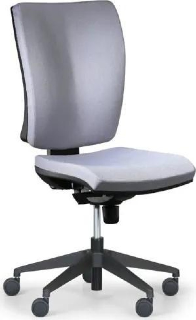 Antares Kancelářská židle LEON PLUS, šedá, bez područek
