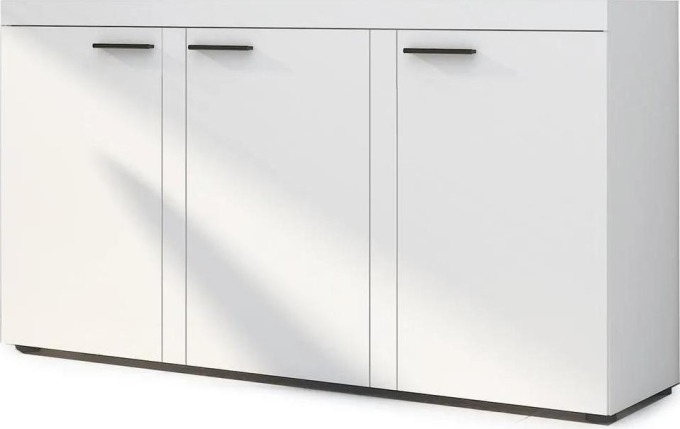 Komoda RUMBA 3F | 148,8 cm | bílá