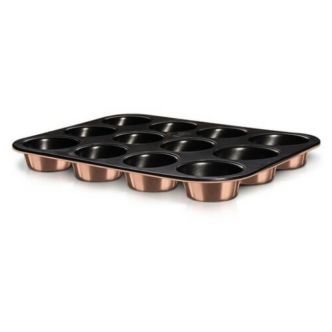 Berlinger Haus Forma na muffiny 12 ks Rosegold Metallic Line