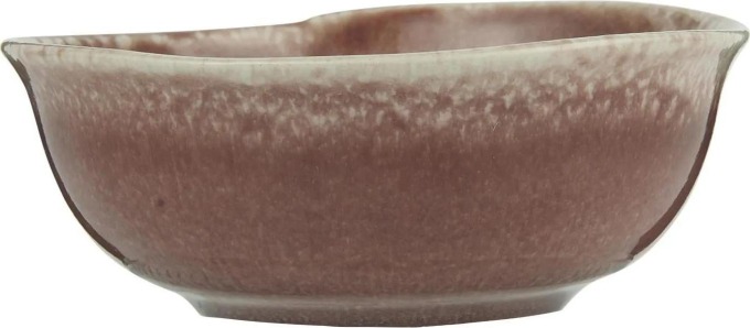 IB LAURSEN Keramická mistička Plum Dunes Mini, fialová barva, keramika