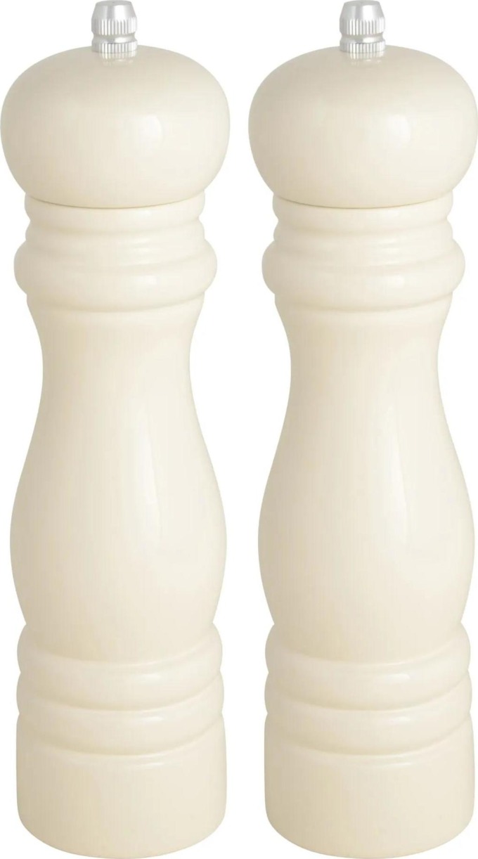 IB LAURSEN Mlýnek na pepř nebo sůl Cream Pepř, krémová barva, dřevo