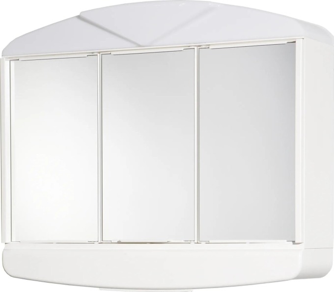 Jokey Plastik JOKEY Arcade bílá zrcadlová skříňka plastová 184113420-0110