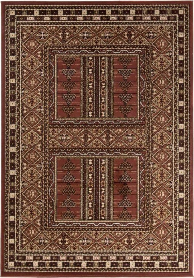 Kusový koberec PP Kama hnědý 120x170cm