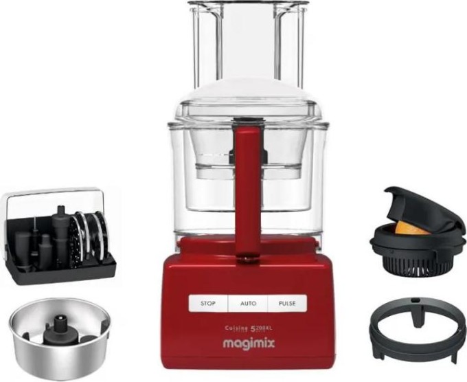 Magimix | ELM18585F 5200 XL kuchynský robot v základnej výbave | červený
