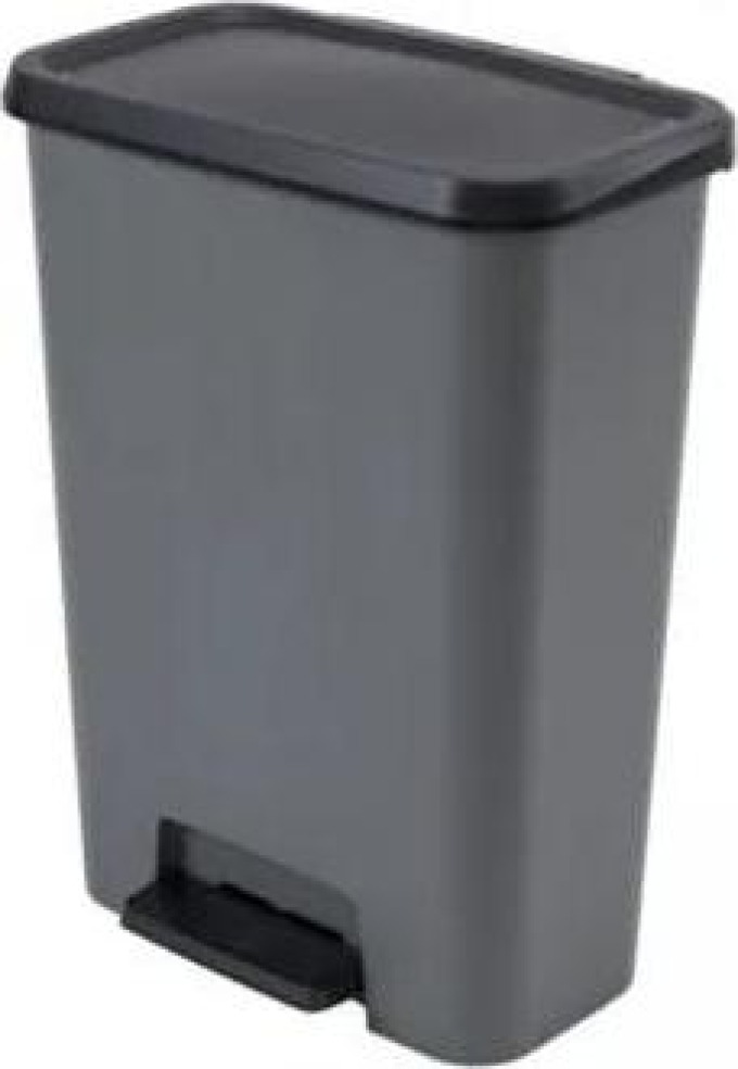 Odpadkový koš COMPATTA 50L, šedý