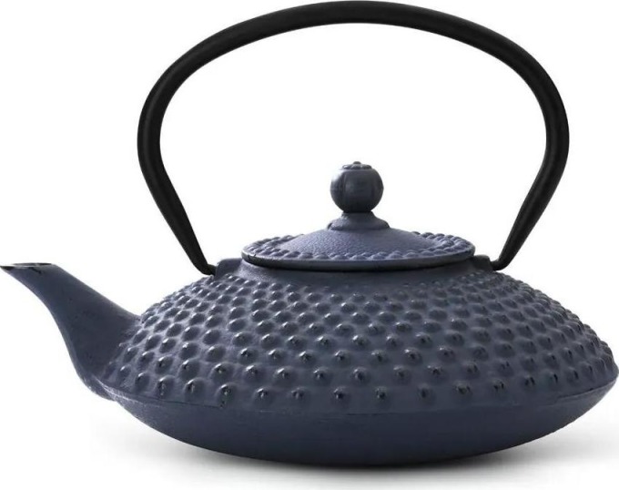 Bredemeijer Litinová konvička na čaj Xilin 1,25L, modrá