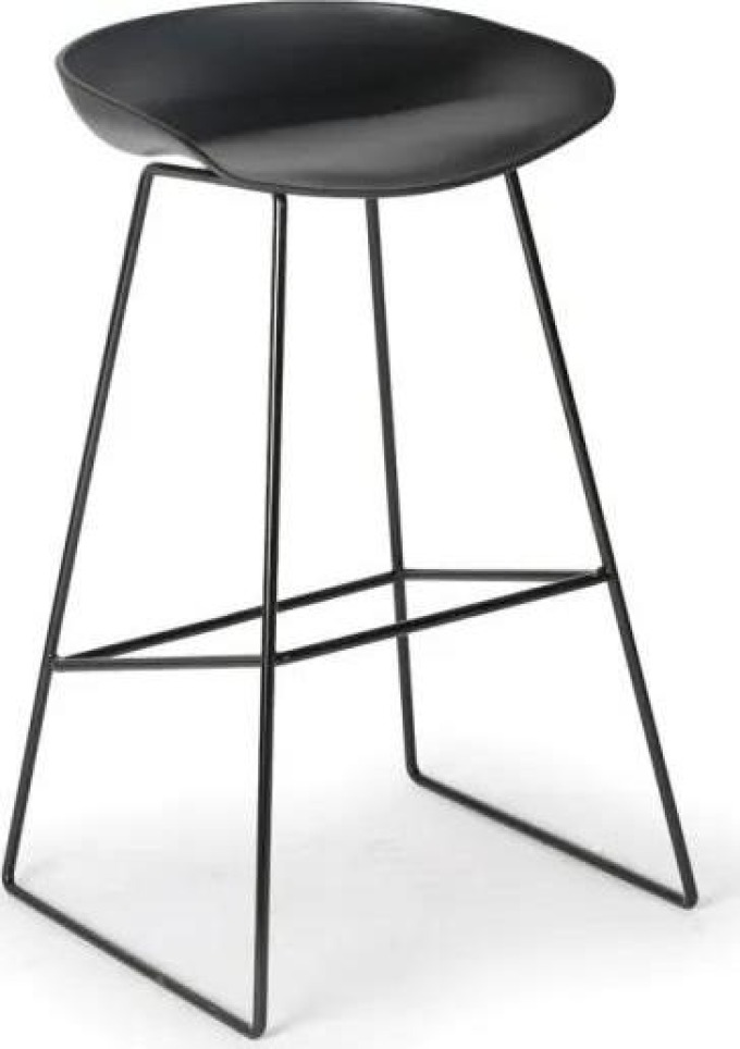 Barová židle MONTY II, černá