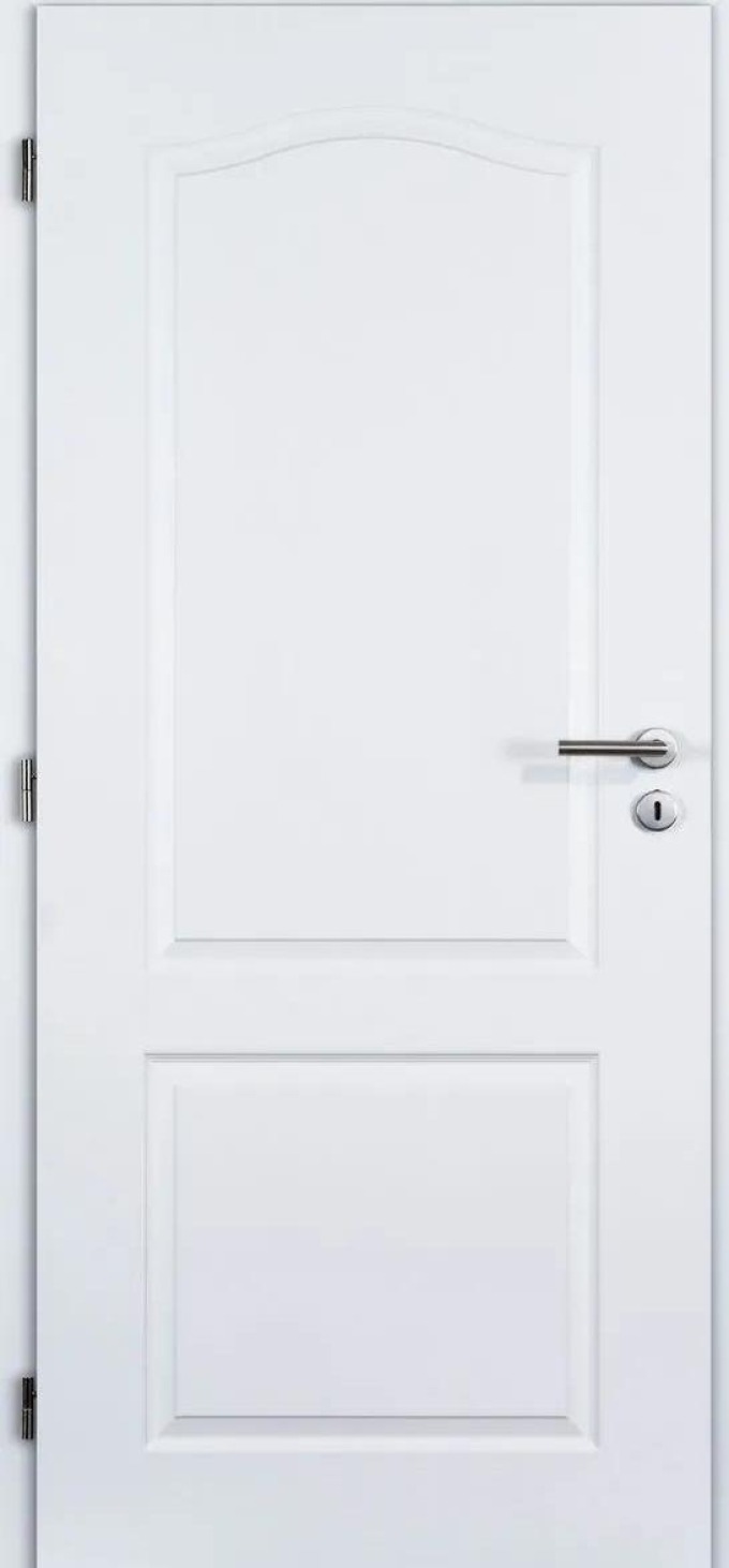 Doornite Claudius Interiérové dveře 80 L, 846 × 1983 mm, lakované, levé, bílé, plné