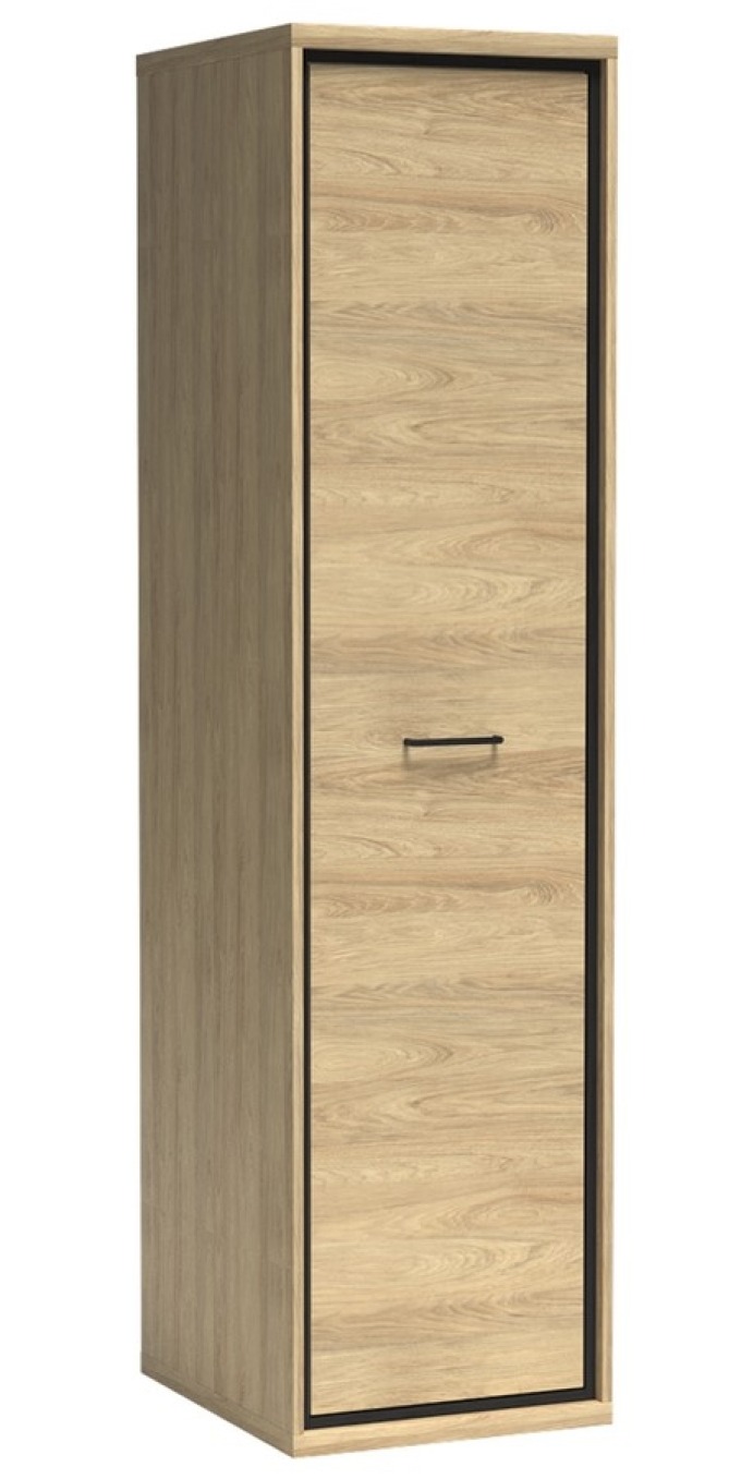 Skříň IPPOLITO 1D, dub hickory