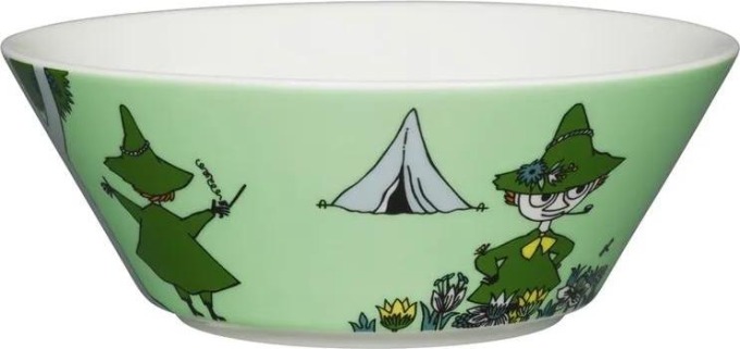 Miska Snufkin 15cm, zelená