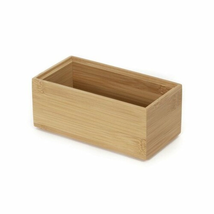 Compactor Úložný organizér Bamboo Box S, 15 x 7,5 x 6,5 cm