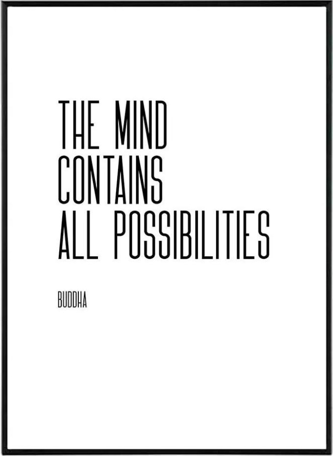 Mind - 50x70 cm Obraz