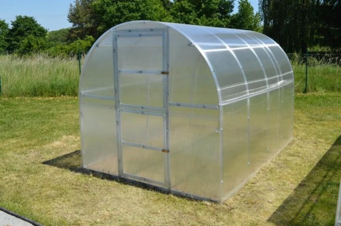 Skleník KYKLOP 2x3 m polykarbonát Dekorhome Polykarbonát 4 mm