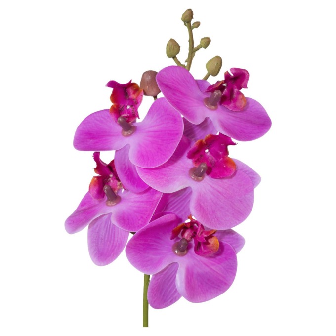 Umělá rostlina Phalaenopsis, V:27cm,ružová