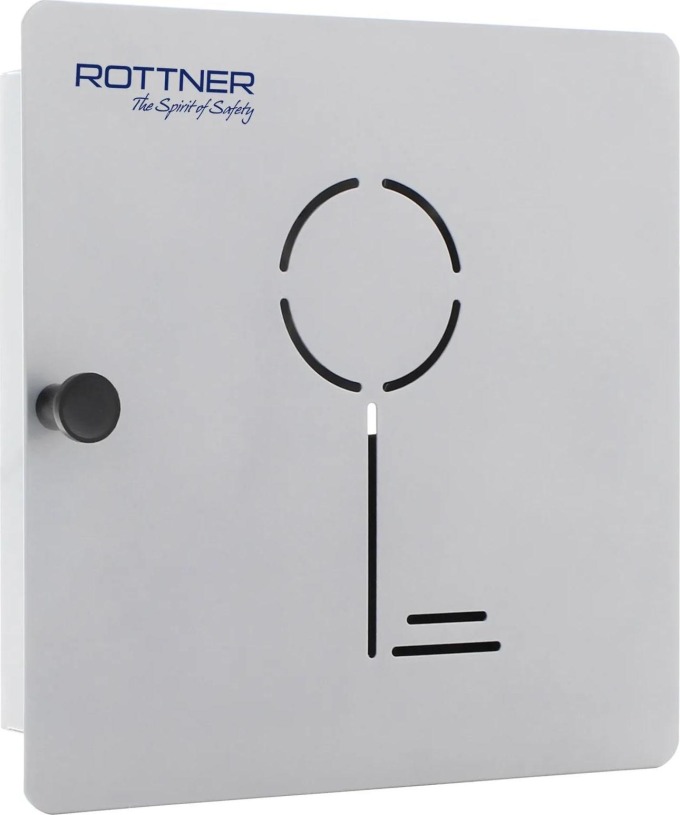 Rottner Key Collect 10 skříňka na klíče stříbrná
