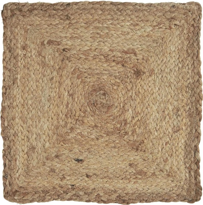 IB LAURSEN Jutové prostírání Square, přírodní barva, textil