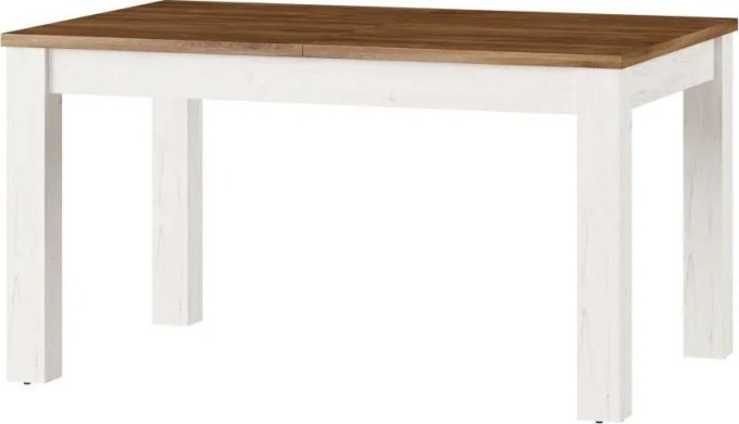MAXIVA Jídelní stůl rozkládací - COUNTRY 40, 140/177/214x90, dub stirling/borovice andersen