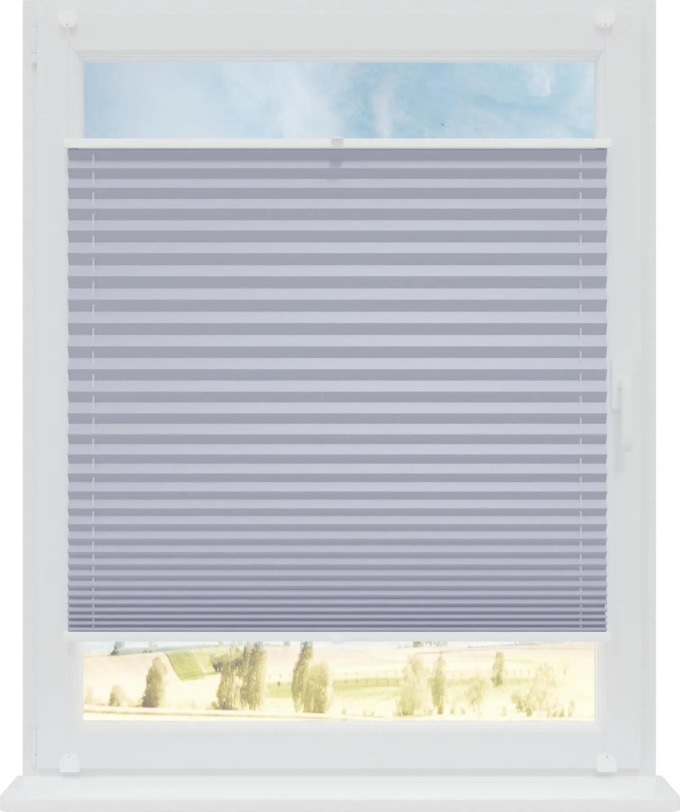 Plisa Termoizolaèní plisovaná roleta Grey Silver 88 cm x volitelná výška