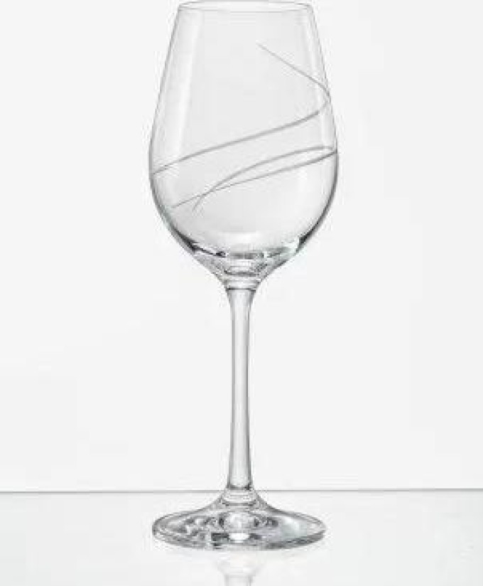 Crystalex - Bohemia Crystal Sklenice na bílé víno Viola Dual 250 ml. 6 ks